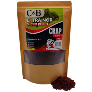 Pelete C&B Extra Nor Micro Krill, 2mm, 1kg Pelete C&B Extra Nor Micro Krill, 2mm, 1kg