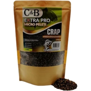 Pelete C&B Extra Por Micro Pelete, Afine, 2mm, Multicolor, 1kg