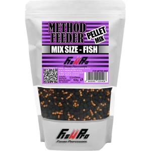 Pelete FISH PRO Method Feeder Mix, 2-3-4.5mm, Fish, 500g
