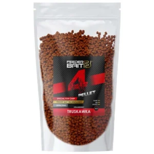 Pelete Feeder Bait Prestige Capsuna, 4mm, 800g Pelete Feeder Bait Prestige Capsuna, 4mm, 800g