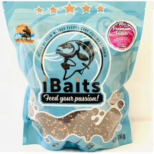 Pelete Ibaits Premium Pellets 2mm, 1kg Pelete Ibaits Premium Pellets 2mm, 1kg