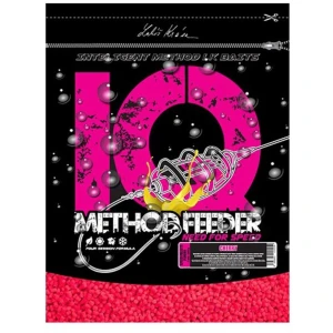 Pelete LK Baits IQ Method Feeder Pellets, Fluo Cherry, 2mm, 600g