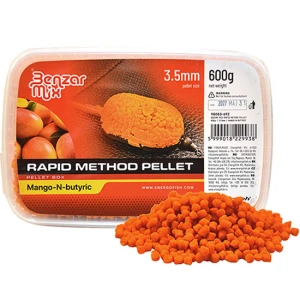 Pelete Method BENZAR MIX Rapid Pellet, Mango N-Butyric, 3.5mm, 600g