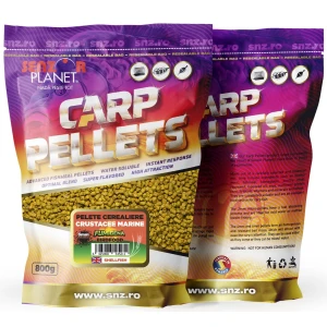 Pelete SENZOR Cerealiere Fumigena, Crustacee Marine, 3mm, 800g