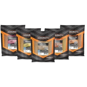 Pelete SONUBAITS Stiki Power Method Pellet, Krill Squid, 2mm, 650g