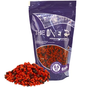Pelete THE ONE Ready Bag Pellet Mix, Purple Garlic, 500g Pelete THE ONE Ready Bag Pellet Mix, Purple Garlic, 500g