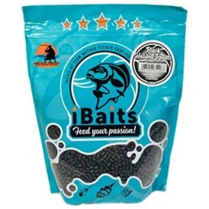 Pelete iBaits Black Halibut, 4mm, 800g Pelete iBaits Black Halibut, 4mm, 800g