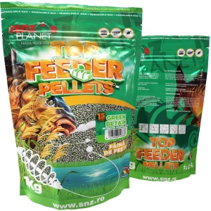Top Feeder Senzor Pelletes Green Betain, 1.5mm, 1kg 