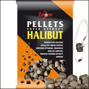 PELETE CARP ZOOM HALIBUT 3 MM 800GR  PELETE CARP ZOOM HALIBUT 3 MM 800GR
