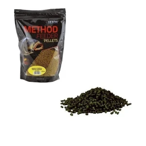 PELETE JAXON METHOD FEEDER GREEN BETAIN 4mm 500g PELETE JAXON METHOD FEEDER GREEN BETAIN 4mm 500g