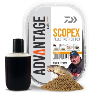 Pelete Daiwa Advantage Method Box + Booster 500g/cutie Scopex