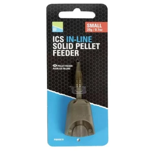 Momitor Preston ICS In-Line Solid Pellet Feeder Small 45g Momitor Preston ICS In-Line Solid Pellet Feeder Small 45g
