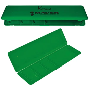 Penar pentru Monturi MAVER Katana Rig Box, Small, Green, 14x7.5cm Penar pentru Monturi MAVER Katana Rig Box, Small, Green, 14x7.5cm