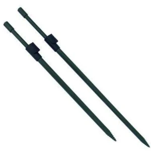Pichet Telescopic Filfishing Aluminiu Bank Stick Cu Cap Burghiu, 30cm Pichet Telescopic Filfishing Aluminiu Bank Stick Cu Cap Burghiu, 30cm