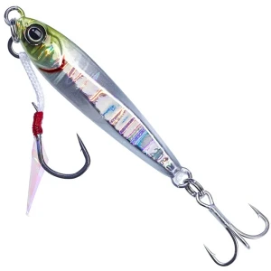 Pilker ILLEX Big Backer Jig, 4.7cm, 15g, Shirasu Silver/Magma, 1buc/pac