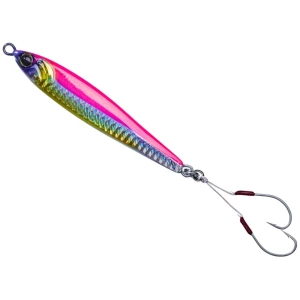 Pilker ILLEX Seabass Anchovy Metal, Pink Silver, 100g, 10.5cm, 1buc/pac