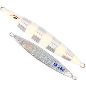 Pilker MUSTAD Jig Mirotic Slow, Silver Glow, 8cm, 80g Pilker MUSTAD Jig Mirotic Slow, Silver Glow, 8cm, 80g