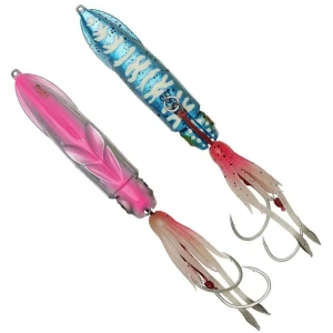 Pilker SAVAGE GEAR Swimsquid Inchiku, Blue Pink Glow, 9cm, 120g, 1buc/pac 