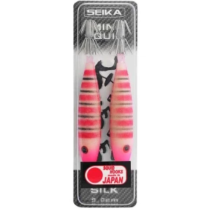 Pilker TUBERTINI Jig Seika Predator Fishing Mini Squid Soft Silk, Culoare 38, 9cm, 2buc/pac