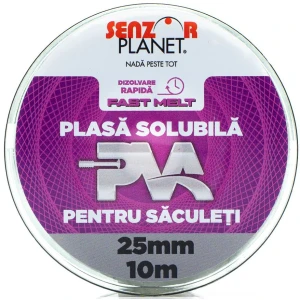 Rezerva SENZOR PVA Plasa Solubila Fast Melt, 25mm, 10m