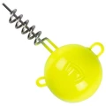 Cap Jig Fox Rage Pelagic Screws, UV Yellow, 120g, 1buc/pac Cap Jig Fox Rage Pelagic Screws, UV Yellow, 120g, 1buc/pac