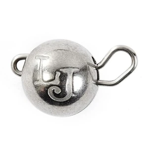 Jig Ball Cheburashka  Lucky John Tungsten Silver, 7g, 2buc/pac Jig Ball Cheburashka  Lucky John Tungsten Silver, 7g, 2buc/pac