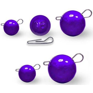 Plumbi Orange Cheburashka Cu Agrafa Detasabila, Mov, 5g, 7buc/plic