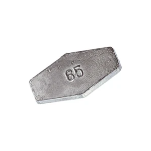 PLUMBI FLAT HEXAGONAL JAXON INLINE 120g 1buc/plic PLUMBI FLAT HEXAGONAL JAXON INLINE 120g 1buc/plic