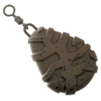 Plumb CARP PRO Delight Flat Pear Swivel Lead, 3oz-85g, 1buc/pac