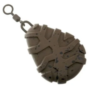 Plumb CARP PRO Delight Flat Pear Swivel Lead, 3oz-85g, 1buc/pac