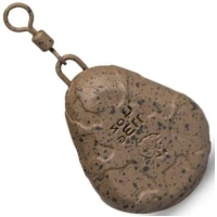 Plumb Nash Flat Pear Swivel Lead, 1.5oz-43g, 1buc/pac