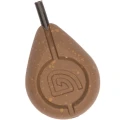Plumb Trakker Flat Pear QC Inline Lead, 127.57g / 4.5oz Plumb Trakker Flat Pear QC Inline Lead, 127.57g / 4.5oz