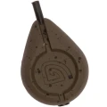 Plumb Trakker Flat Pear QC Inline Lead, 127.57g / 4.5oz Plumb Trakker Flat Pear QC Inline Lead, 127.57g / 4.5oz