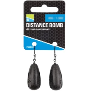 Plumbi PRESTON Distance Bomb, 15g, 2buc/pac Plumbi PRESTON Distance Bomb, 15g, 2buc/pac