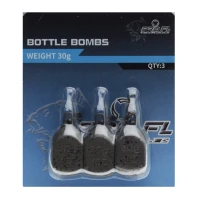 Set Plumbi Sondare Feeder Pro Fl Bottle Bombs 3buc 30g