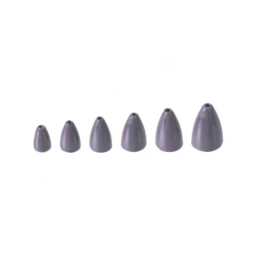 Plumbi Colmic Herakles Texas Bullet Matt Grey 1.0g Plumbi Colmic Herakles Texas Bullet Matt Grey 1.0g
