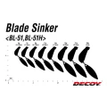 Plumbi Cu Paleta Decoy BL-51 Blade Sinker 5.0g Plumbi Cu Paleta Decoy BL-51 Blade Sinker 5.0g