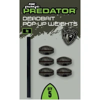 Fox Rage Predator Camo Deadbait Pop-Up Weights, 5g, 5buc/pac Fox Rage Predator Camo Deadbait Pop-Up Weights, 5g, 5buc/pac