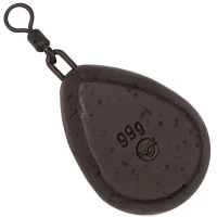 Plumb  Korda Flat Pear Swivel, 2.5oz/70g, 1buc/pac