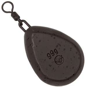 Plumb  KORDA Flat Pear Swivel, 4oz/112g, 1buc/pac Plumb  KORDA Flat Pear Swivel, 4oz/112g, 1buc/pac