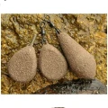 Plumb Texturat KORDA Textured Flat Pear Inline, 3.5oz/98g, 1buc/pac Plumb Texturat KORDA Textured Flat Pear Inline, 3.5oz/98g, 1buc/pac