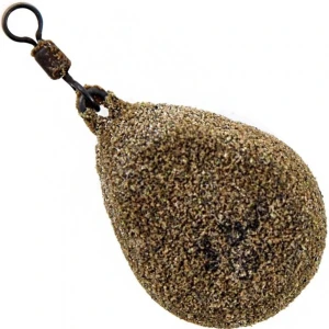 Plumb Texturat KORDA Textured Flat Pear Swivel, 3.5oz/98g, 1buc/pac