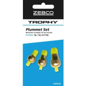 Plumbi Sondare ZEBCO Trophy Plummet Gauge Lead, 3buc/pac