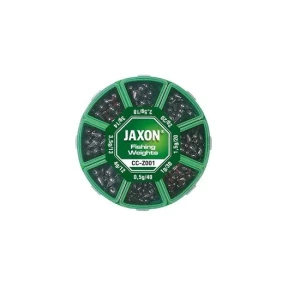 SET PLUMBI JAXON PICATURA NR 1 300GR 0.5/1/1.5/2/2.5/3/3.5/4GR