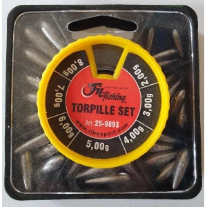 Set Plumbi Culisanti  Filfishing 7 Compartimente, 2-8g Set Plumbi Culisanti  Filfishing 7 Compartimente, 2-8g