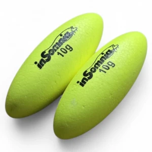 Pluta Culisanta Somn INSOMNIA U-Float, 10g, Galben Neon, 2buc/pac