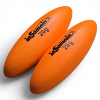 Pluta Culisanta Somn Insomnia U-float, 20g, Portocaliu Neon, 2buc/pac