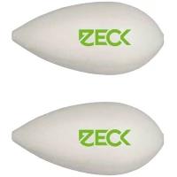 Plute Zeck Leader Float White, 1g, 2buc/pac
