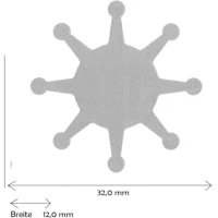 Impeller Nitril Jabsco 14750-0003