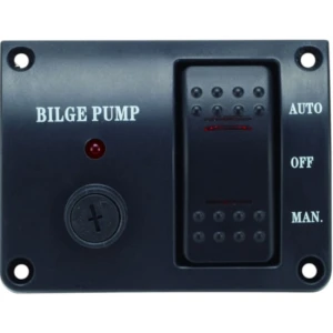 Panou de Comanda pentru Pompa de Santina ALLROUNDMARIN 12V, 3 Pozitii
